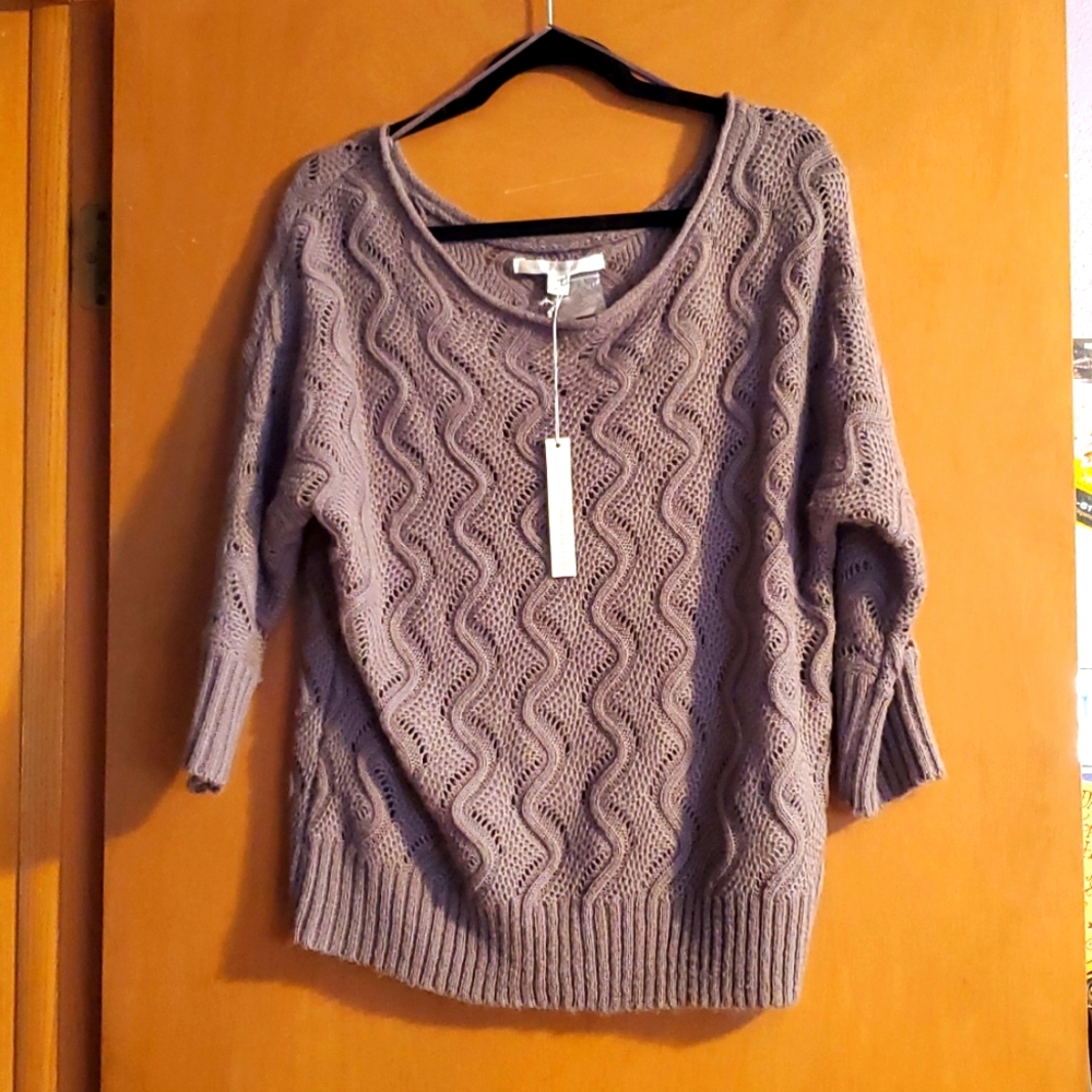 Purple sweater